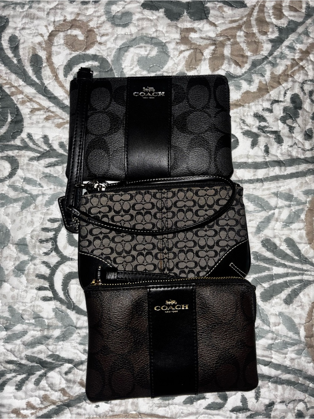 Coach  Wristlet Bundle